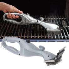 Load image into Gallery viewer, Barbecue Grill Outdoor Steam Cleaning Brush BBQ Cleaner Charcoal Scraper
