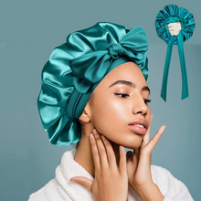 Load image into Gallery viewer, All-Night Silk Bonnet - Stays On All Night Guaranteed
