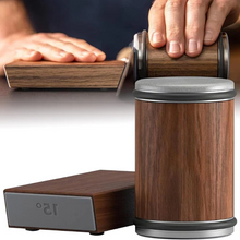 Load image into Gallery viewer, Tumbler Knife Sharpener with Adjustable Angle and Smooth Rolling Action for Precision Sharpening - Ceramic Polishing Disc to Sharpen and Polish Knives
