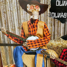 Load image into Gallery viewer, Funny Animated Dueling Banjo Skeletons
