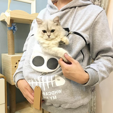 Load image into Gallery viewer, Cat Lover Hoodie Cuddle Pouch - Perfect Pet Gift
