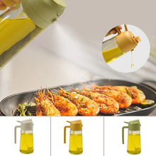 Load image into Gallery viewer, 2-in-1 Glass Oil Sprayer and Dispenser
