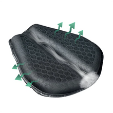 Load image into Gallery viewer, Motorcycle Gel Seat Pad for Long Distance Rides
