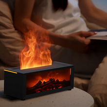 Load image into Gallery viewer, Flame Aromatherapy Humidifier - 4-in-1 Diffuser with Smart Timer
