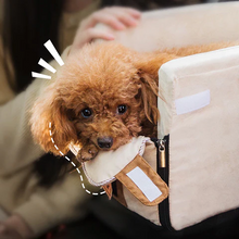 Load image into Gallery viewer, Pet Armrest Safety Seat - Pet Car Seat Travel Bag Suitable for Small Dogs and Cats
