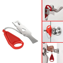 Load image into Gallery viewer, Portable Door Lock

