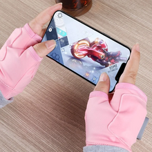 Load image into Gallery viewer, USB Rechargeable Heated Fingerless Gloves
