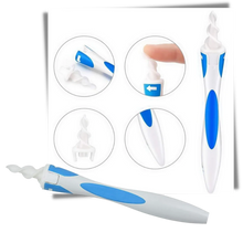 Load image into Gallery viewer, Silicone Spiral Ear Cleaner Tool
