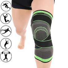 Load image into Gallery viewer, Knee Brace Compression Sleeve with Patella Stability Straps
