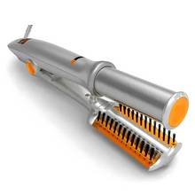 Load image into Gallery viewer, Professional 2 in 1 Rotating Iron Hair Brush
