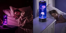 Load image into Gallery viewer, Jellyfish LED Lamp &amp; Aquarium
