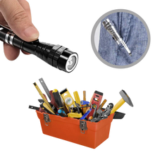 Load image into Gallery viewer, Telescopic magnetic LED flashlight
