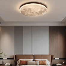 Load image into Gallery viewer, Nordic Minimalist Moon Acrylic LED Mount Ceiling Light
