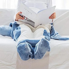 Load image into Gallery viewer, Shark Fleece Hooded Blanket
