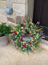 Load image into Gallery viewer, Texas Wildflower Wreath
