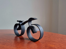 Load image into Gallery viewer, Minimalistic Bicycle Sculpture Wire Framed Style

