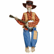 Load image into Gallery viewer, Funny Animated Dueling Banjo Skeletons
