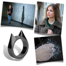 Load image into Gallery viewer, Cat Ear Protective Ring
