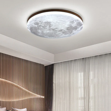 Load image into Gallery viewer, Nordic Minimalist Moon Acrylic LED Mount Ceiling Light
