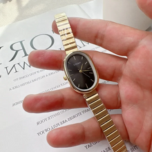 Load image into Gallery viewer, Luxury Oval Women's Quartz Watch (Stainless Steel)
