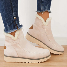 Load image into Gallery viewer, Classic Non-Slip Ankle Snow Booties Warm Fur Lining Boots
