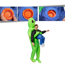 Load image into Gallery viewer, Inflatable Alien Costume
