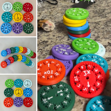 Load image into Gallery viewer, Math Facts Fidget Spinners
