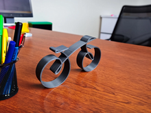 Load image into Gallery viewer, Minimalistic Bicycle Sculpture Wire Framed Style
