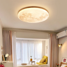 Load image into Gallery viewer, Nordic Minimalist Moon Acrylic LED Mount Ceiling Light
