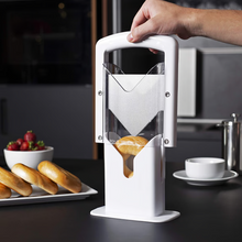 Load image into Gallery viewer, Stainless Steel Bagel Slicer For Small &amp; Large Bagels
