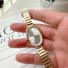 Load image into Gallery viewer, Luxury Oval Women's Quartz Watch (Stainless Steel)
