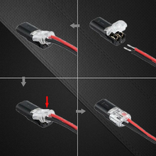 Load image into Gallery viewer, Double-wire Push-in Connector with Locking Buckle
