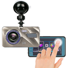 Load image into Gallery viewer, Wireless Front And Rear Dash Cam Dashboard Camera For Car With Night Vision
