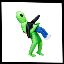Load image into Gallery viewer, Inflatable Alien Costume
