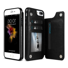 Load image into Gallery viewer, Luxury Leather Wallet Case For iPhone

