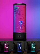 Load image into Gallery viewer, Jellyfish LED Lamp &amp; Aquarium
