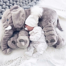 Load image into Gallery viewer, Baby Elephant Cuddle Pillow
