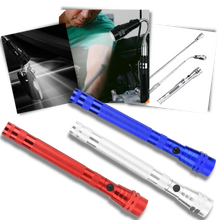 Load image into Gallery viewer, Telescopic magnetic LED flashlight

