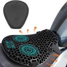 Load image into Gallery viewer, Motorcycle Gel Seat Pad for Long Distance Rides
