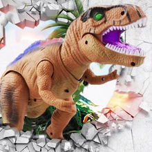 Load image into Gallery viewer, Remote Control T-Rex Dinosaur With LED Light Up, Walking &amp; Roaring Realistic Dinosaur Toys
