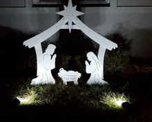 Load image into Gallery viewer, Holy Night Outdoor Christmas Nativity Set
