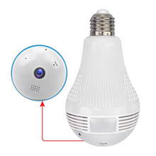 Load image into Gallery viewer, 1080P Light Camera Panoramic Bulb Wifi Smart Led Bulb Light Camera
