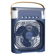 Load image into Gallery viewer, Spray Small Fan Five Hole Humidification Small Refrigeration Air Conditioner Mini Fan Water Cooled Silent Air Cooler
