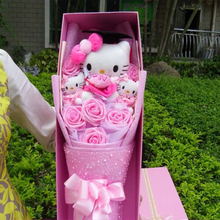 Load image into Gallery viewer, Sanrio Kitty Flowers Bouquet
