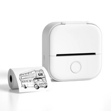Load image into Gallery viewer, Portable Mini Thermal Label Printer Home Photo Printer
