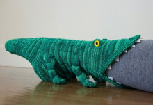 Load image into Gallery viewer, 3D Knitted Crocodile Socks

