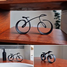 Load image into Gallery viewer, Minimalistic Bicycle Sculpture Wire Framed Style
