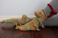 Load image into Gallery viewer, 3D Knitted Crocodile Socks
