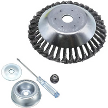Load image into Gallery viewer, Carbon Steel Weed Brush &amp; Trimmer
