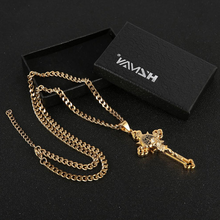 Load image into Gallery viewer, St. Benedict Crucifix Cross Pendant Necklacea
